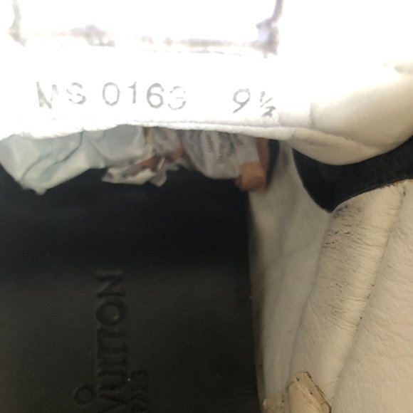 Louis Vuitton Men's Black Leather High Tops - Picture 11 of 12